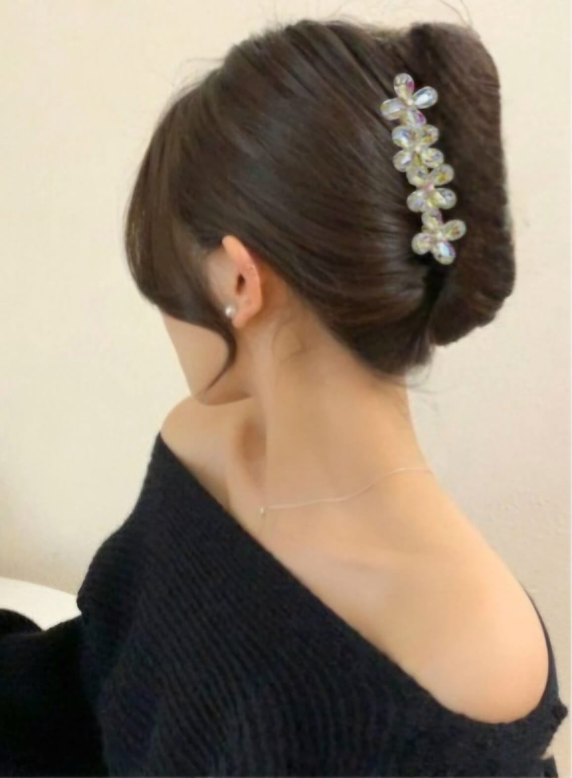 Flower Design Hair Clip