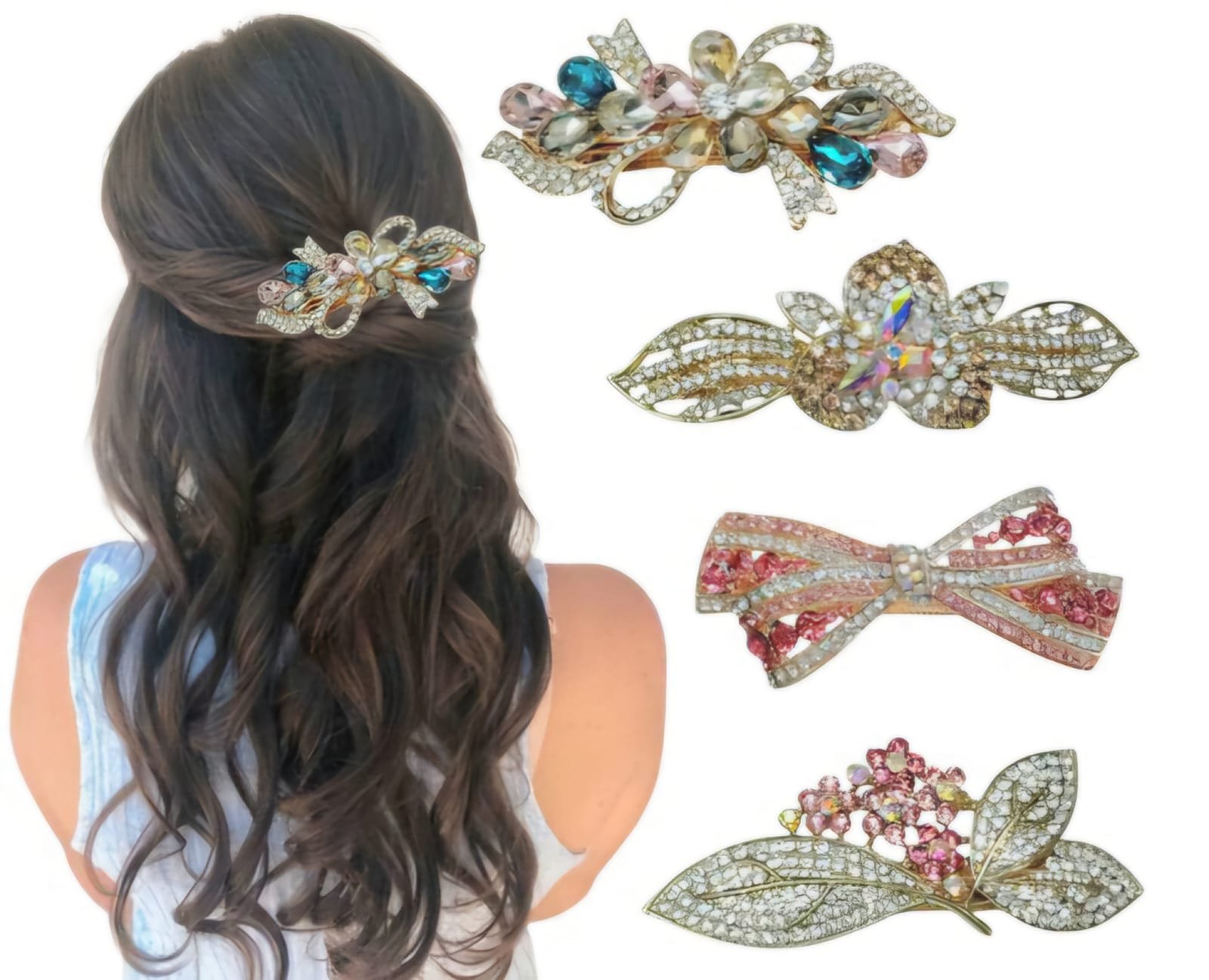Bridal Heavy Hair Clip