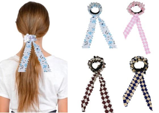 Ribbon Pearl Hair Rubber - Image 2