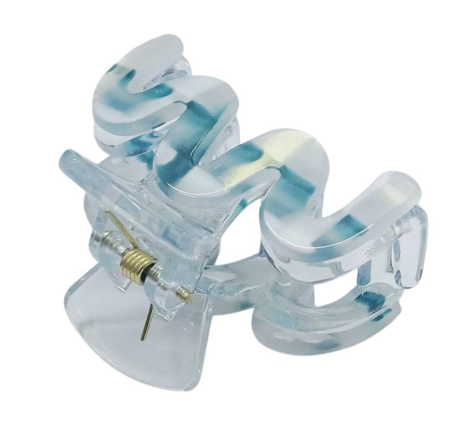 Snake Shape Printed Hair Claw